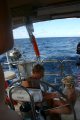 Showers at sea