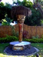 Things one can do with a coconut tree at Bloody Mary's.
