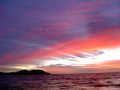 Sunrise into Bahia Santa Maria