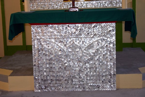 Altar made of Mother of Pearl